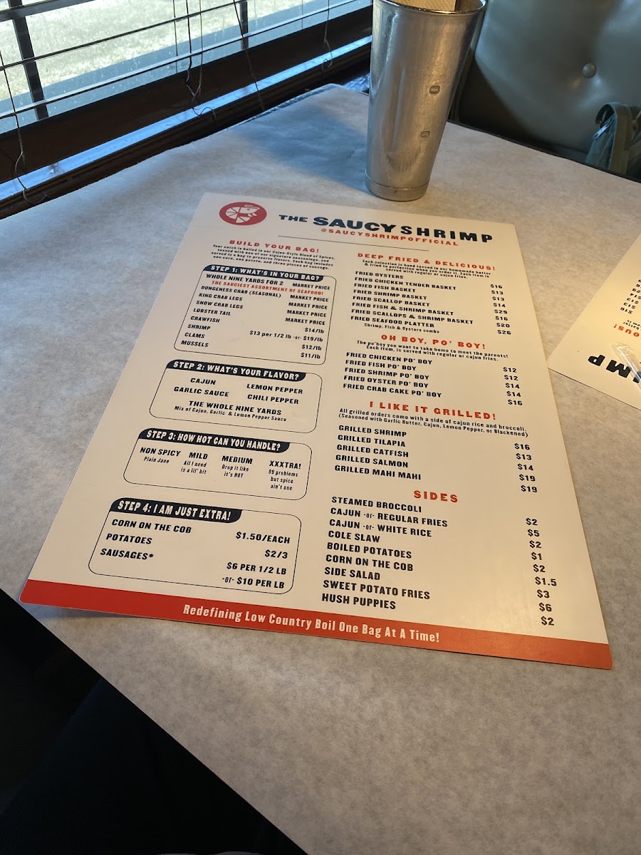 Menu The Saucy Shrimp-4