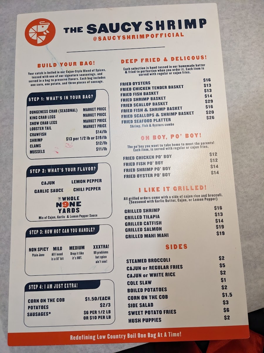 Menu The Saucy Shrimp-5